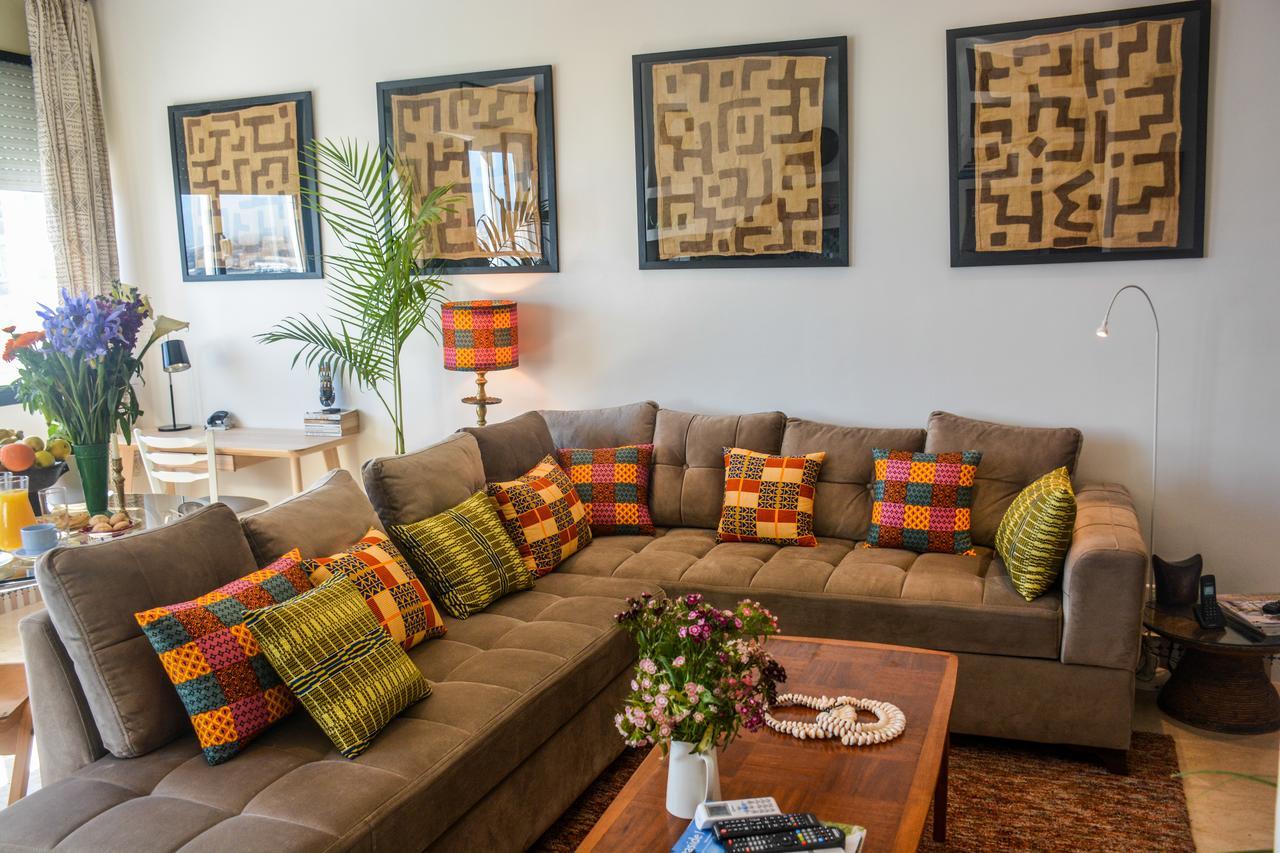 Appartement moderne moroccan/African décoration Casa Blanca Exterior foto