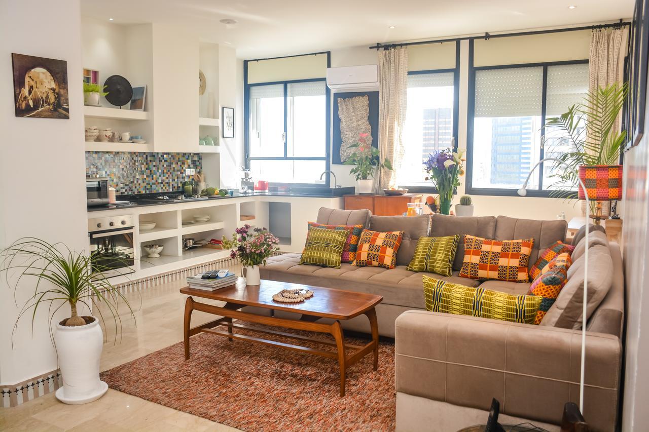 Appartement moderne moroccan/African décoration Casa Blanca Exterior foto