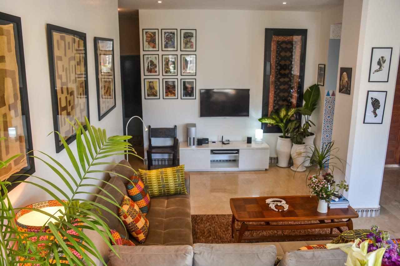 Appartement moderne moroccan/African décoration Casa Blanca Exterior foto
