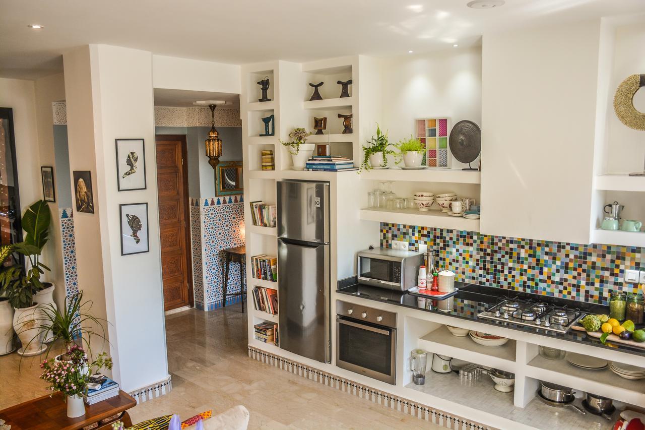 Appartement moderne moroccan/African décoration Casa Blanca Exterior foto