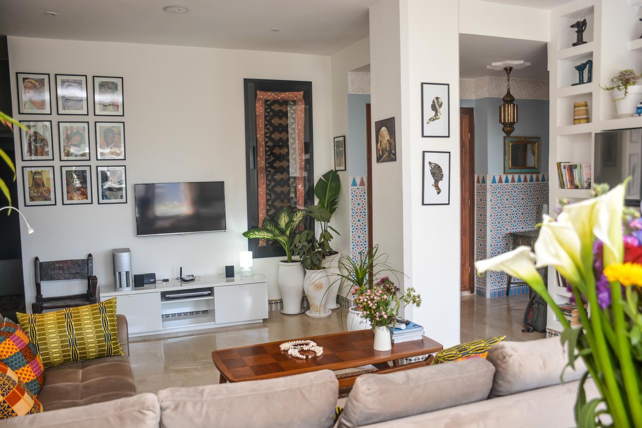 Appartement moderne moroccan/African décoration Casa Blanca Exterior foto
