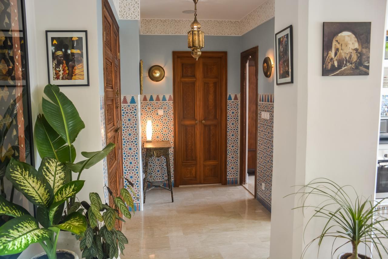 Appartement moderne moroccan/African décoration Casa Blanca Exterior foto