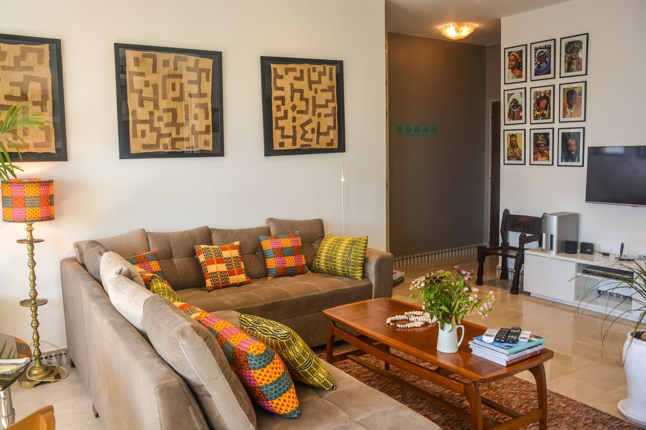 Appartement moderne moroccan/African décoration Casa Blanca Exterior foto