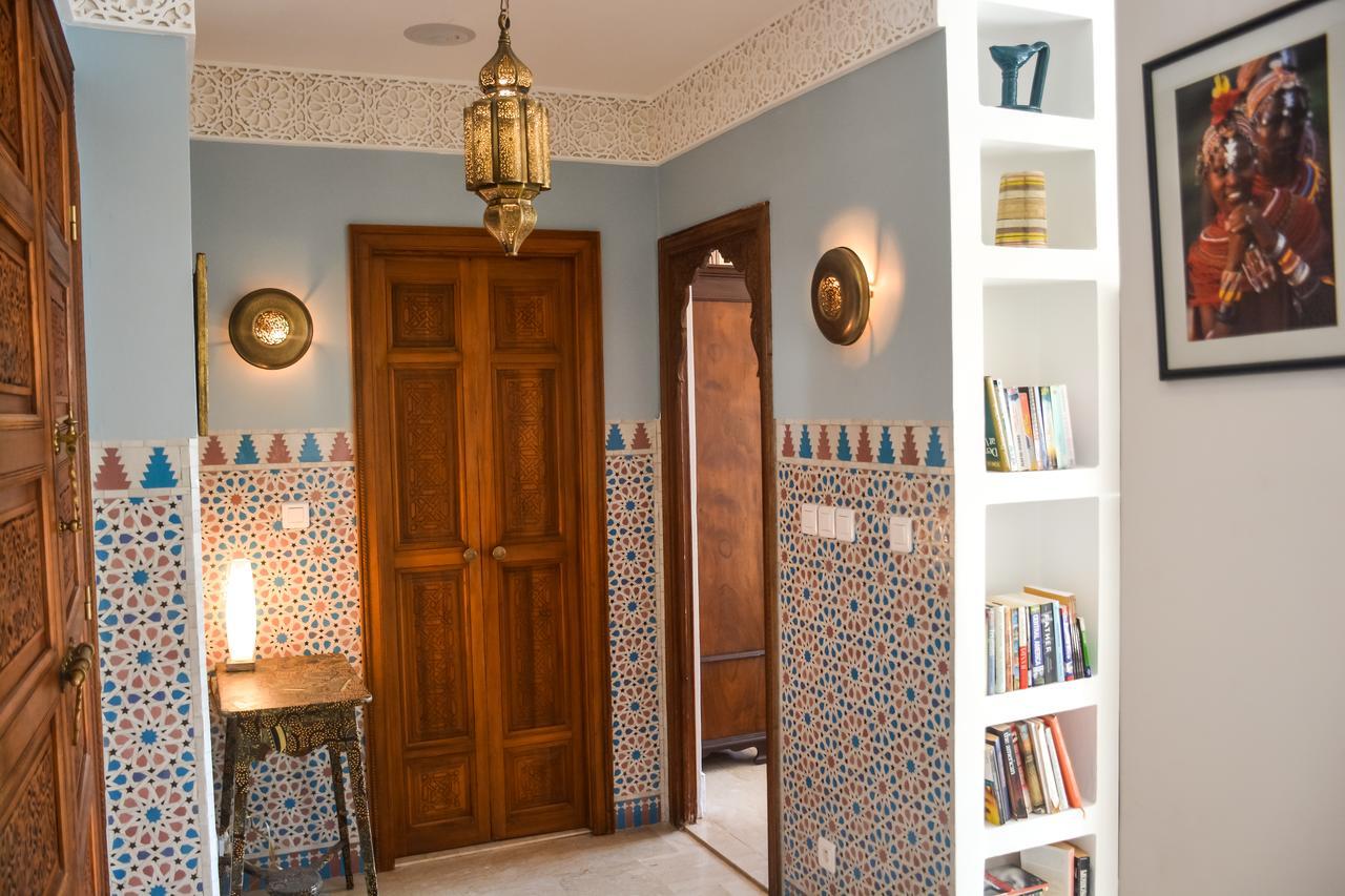 Appartement moderne moroccan/African décoration Casa Blanca Exterior foto